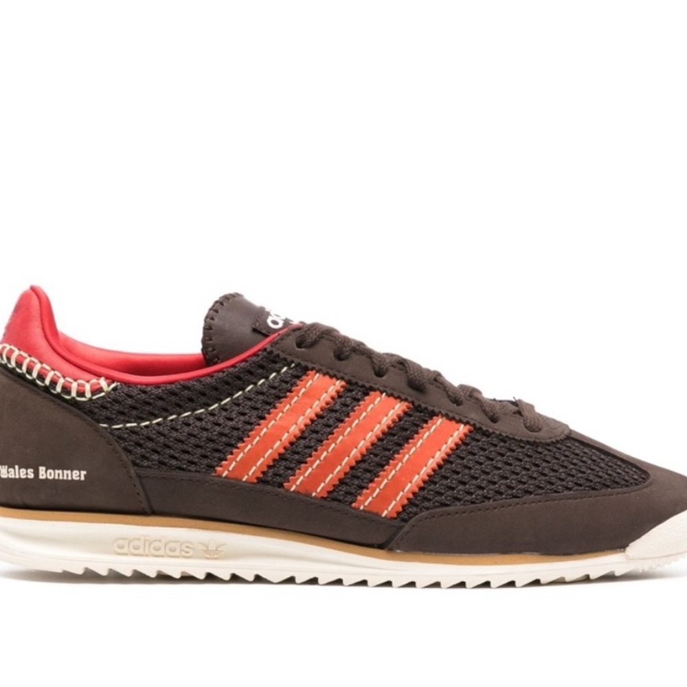 Adidas Wales Bonner Black and Red Sneakers